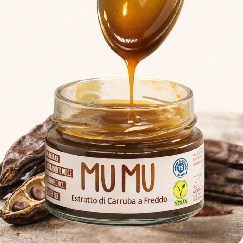 Mu Mu – Estratto a freddo di carruba